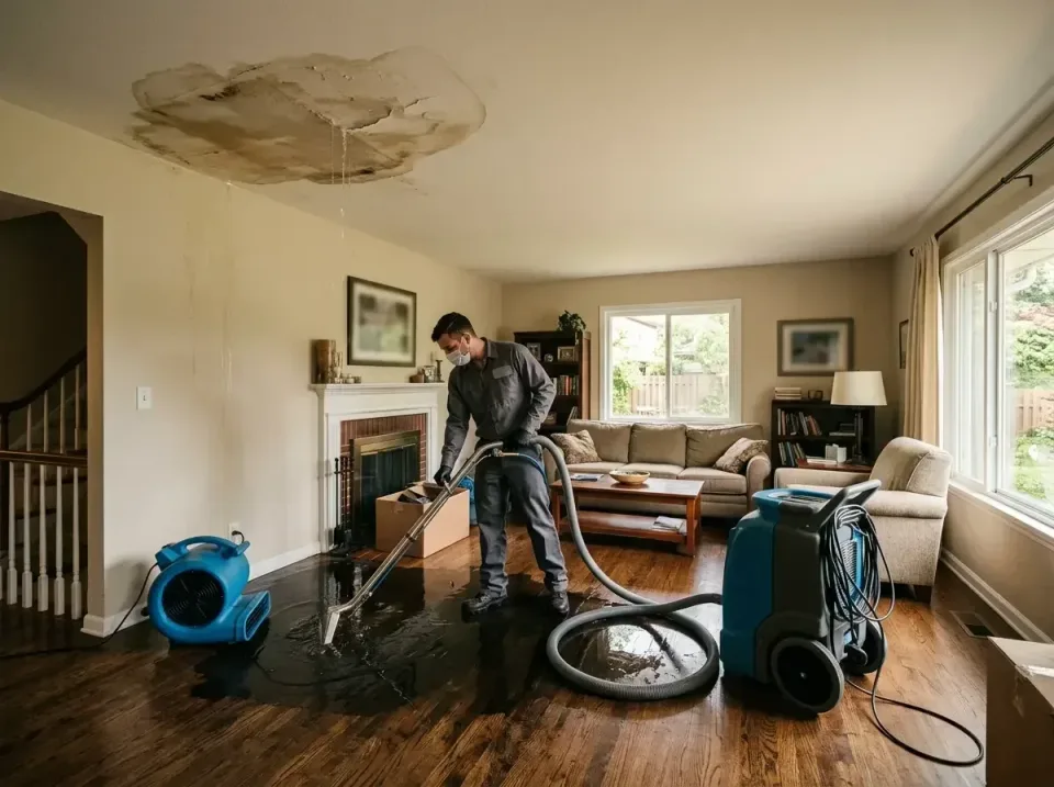 attic-pipe-burst-ceiling-drip-008 — frequently asked questions, Water Damage Restoration & Carpet Care in Midland Park, NJ